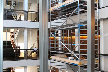 Building working scaffold scaffolding
