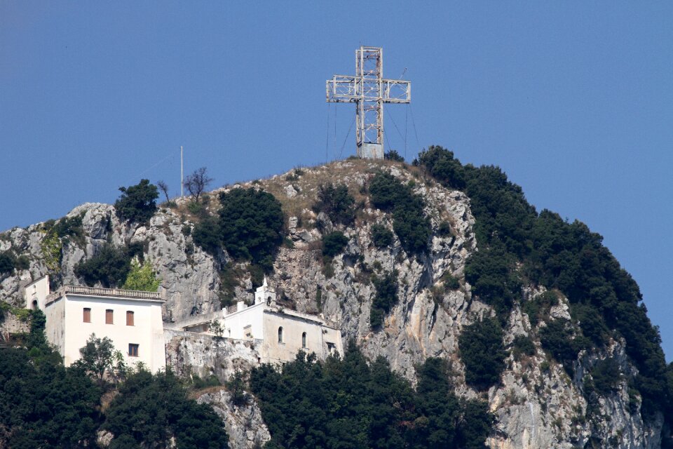 Mountain summit summit cross