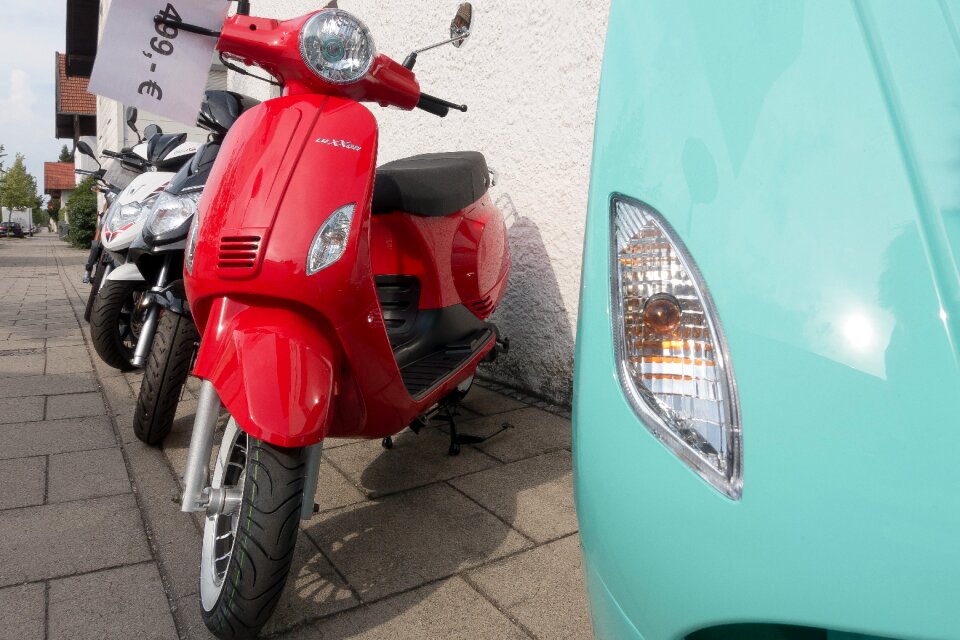 Series turquoise red