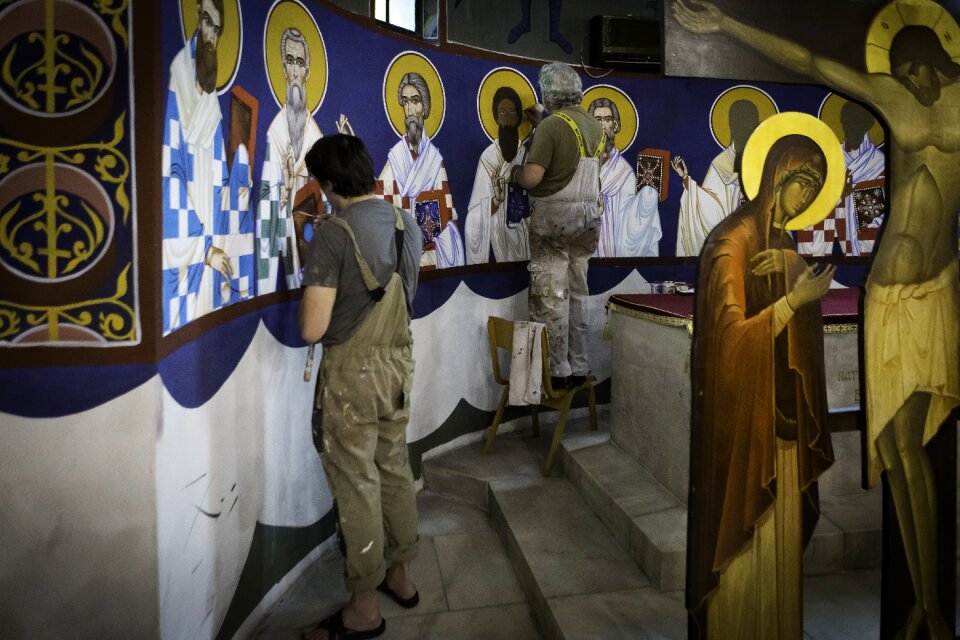 Icon painting artists