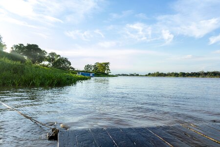 Horizon water calm