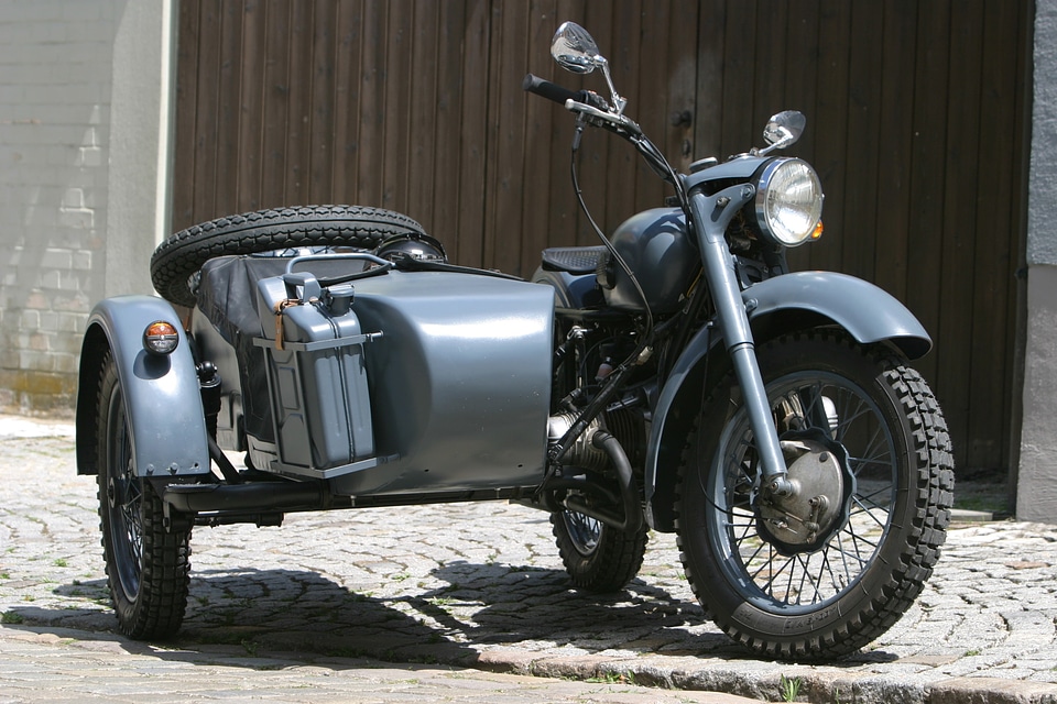 Bmw 500 sidecar vintage motorcycle