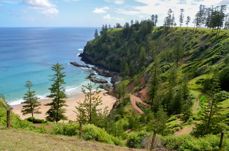 Landscape scenic ocean