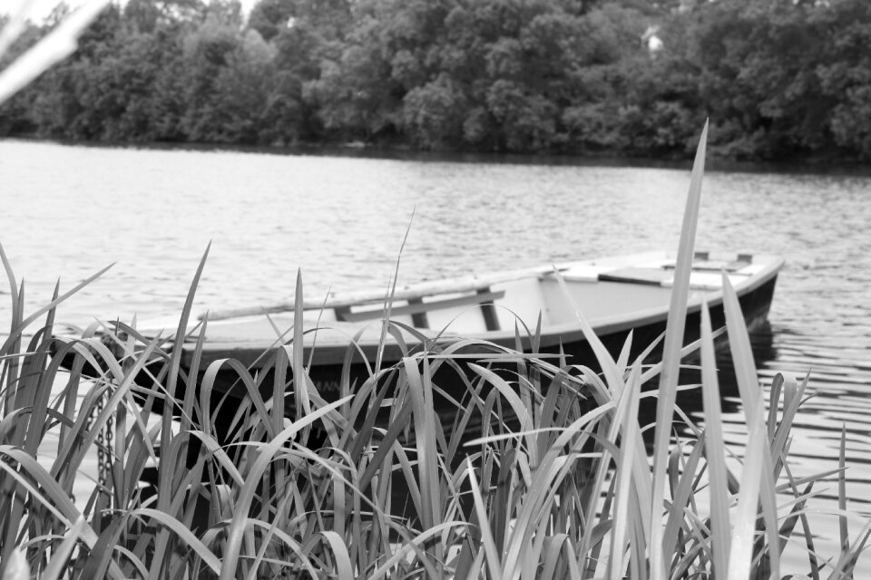 Water courses landscape boat