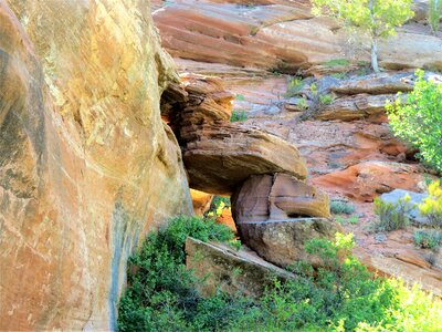 Utah small cave photo