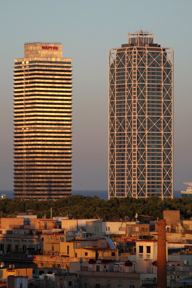 Architecture city real estate