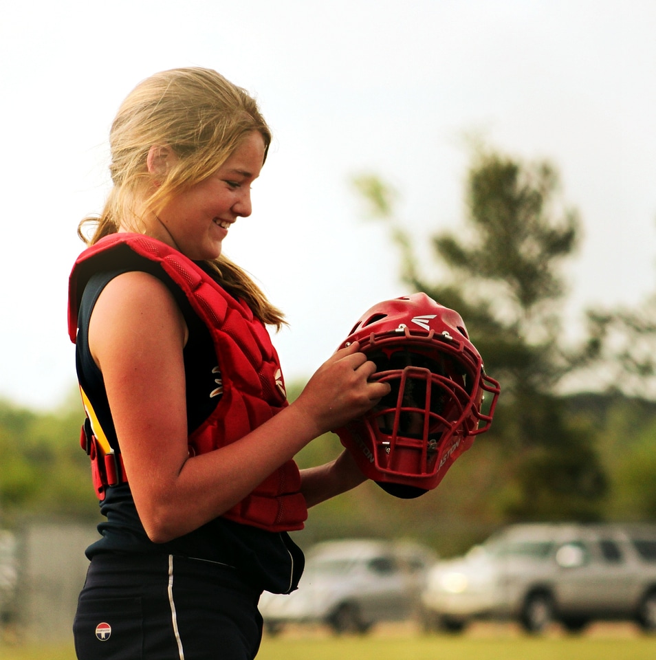 Player catch athlete
