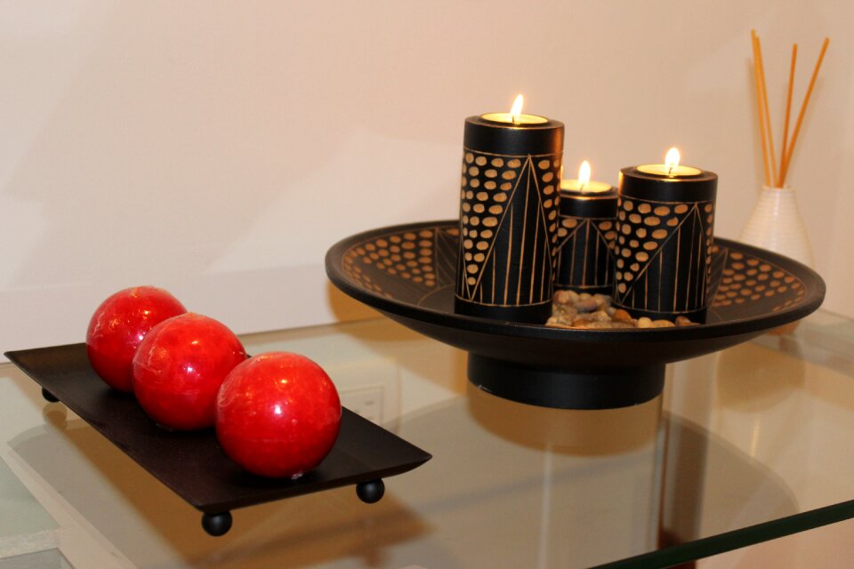 Candles house relax