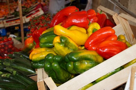 Market vegetables healthy photo