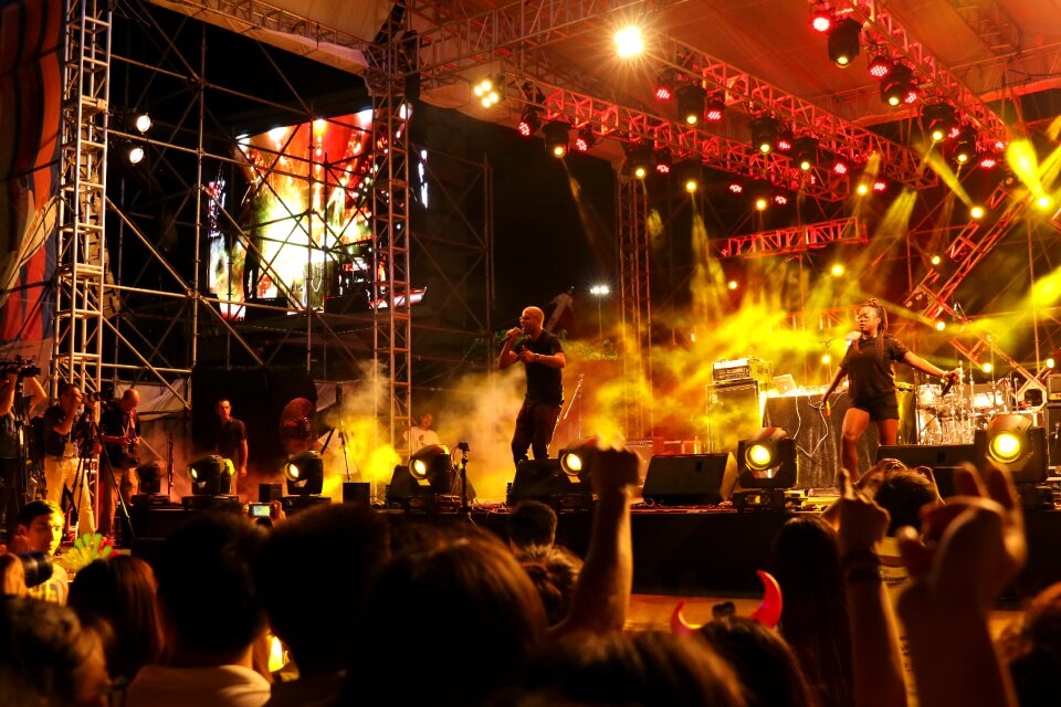 Music festival photography hip hop