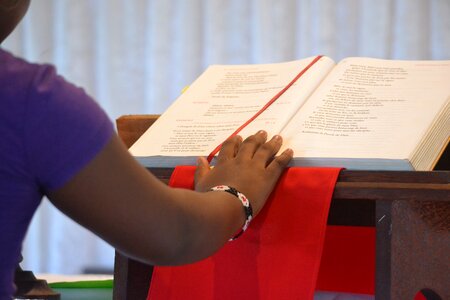 Writing gospel reading