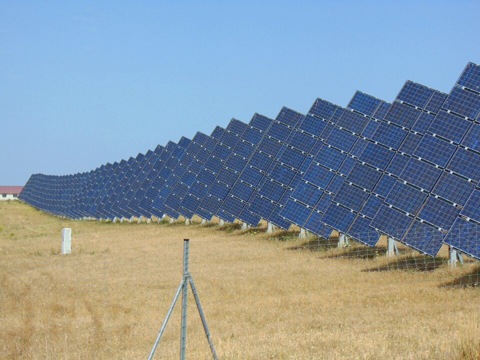 Solar panels technology renewable energy