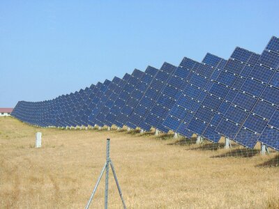 Solar panels technology renewable energy