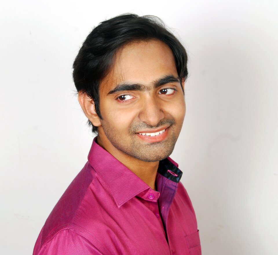 Young person handsome