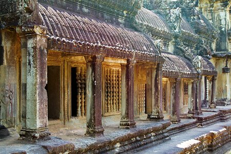 Asia angkor temple photo