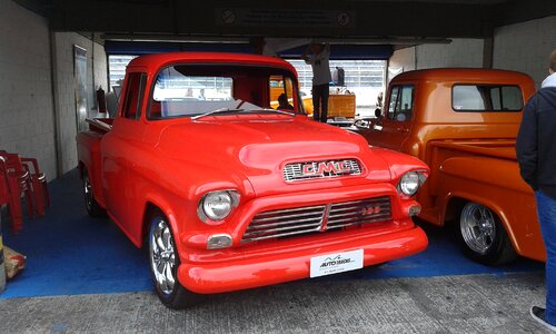 Car red classic