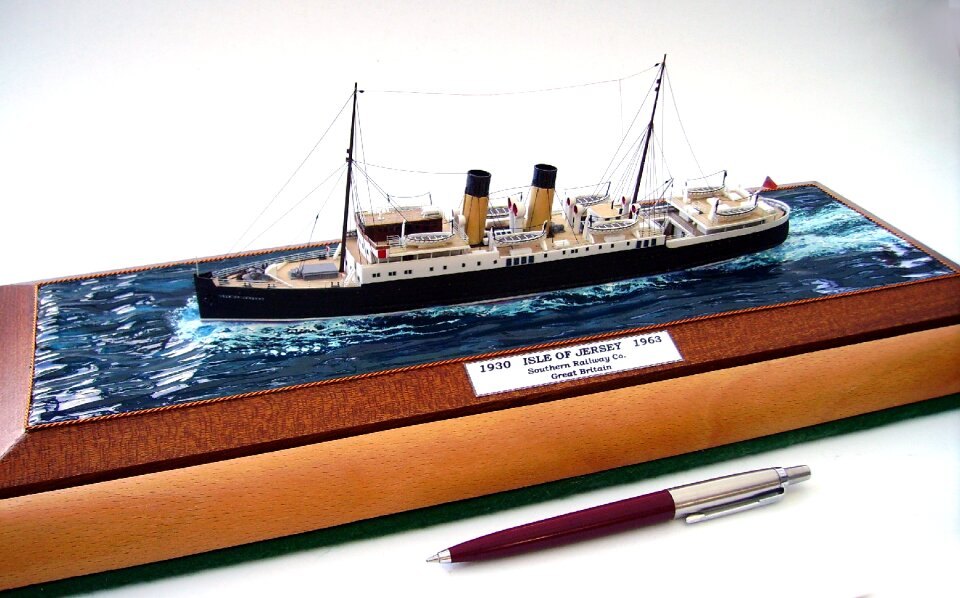 Channel ferry handbuilt