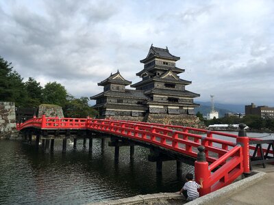 Japan construction old town
