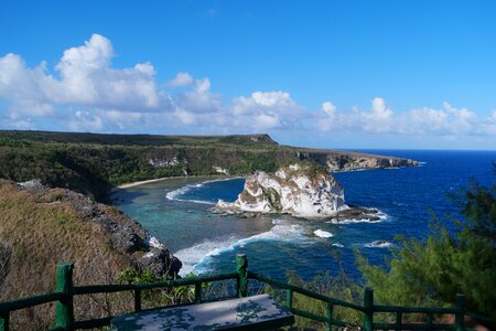 Tourist destination cloud rock