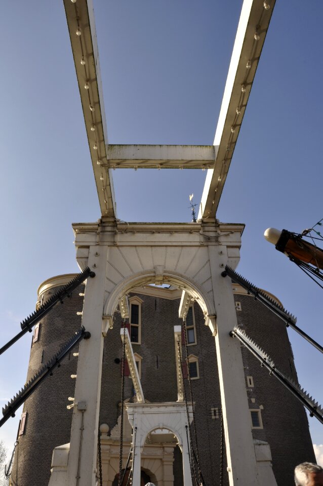 City netherlands drawbridge