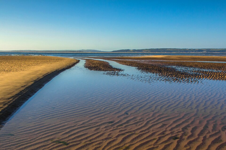 Coast sand england
