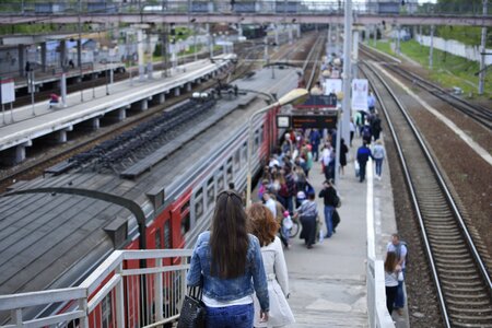Moscow region russia train