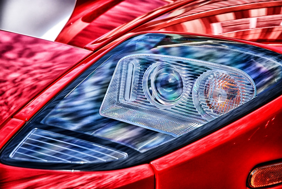 Hdr front headlight
