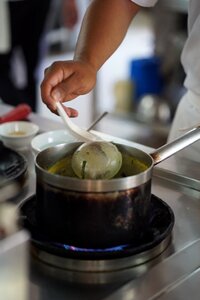 Pot stove cook photo