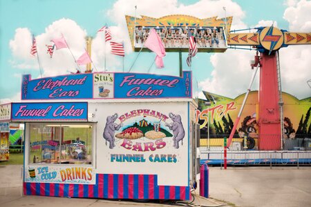 County fair fair ride photo