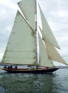 Sailboat former brest