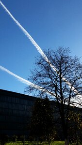 Airplane chem jet photo