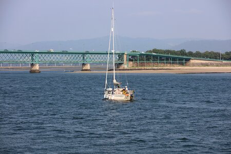 Viana do castelo landscape sailboat