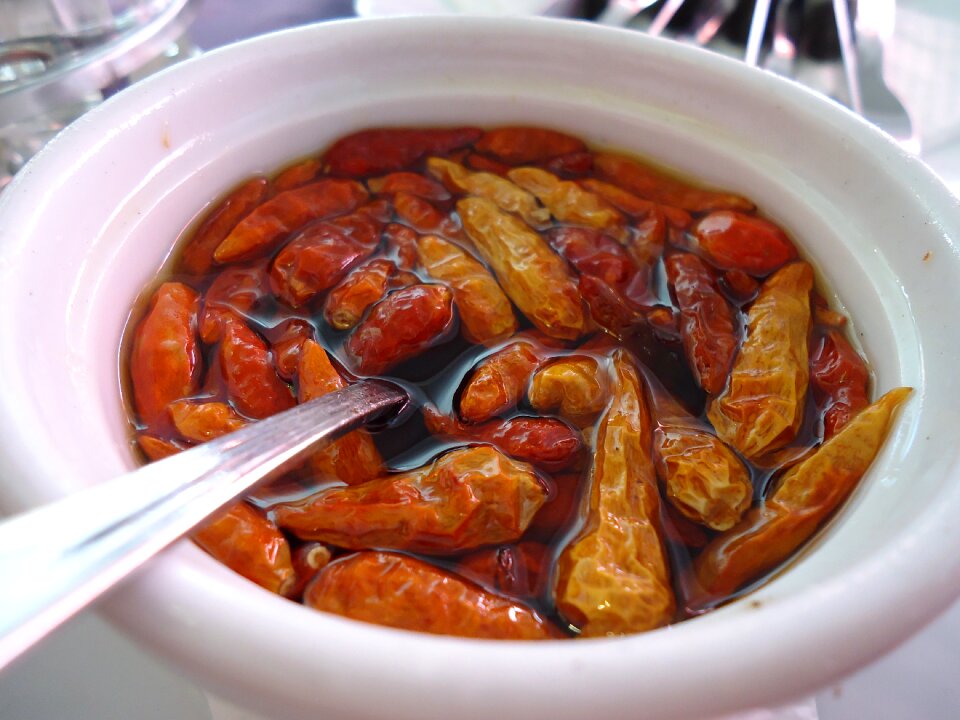 Organic cuisine spicy