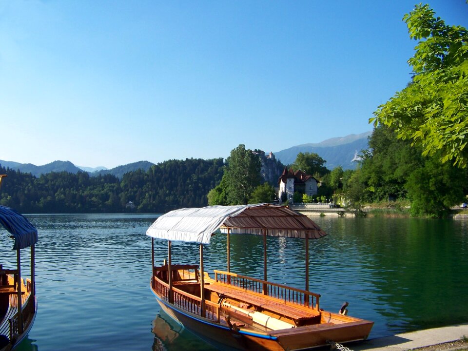 Lake bled romantic dock