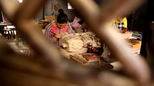 Wood carving zhejiang dongyang