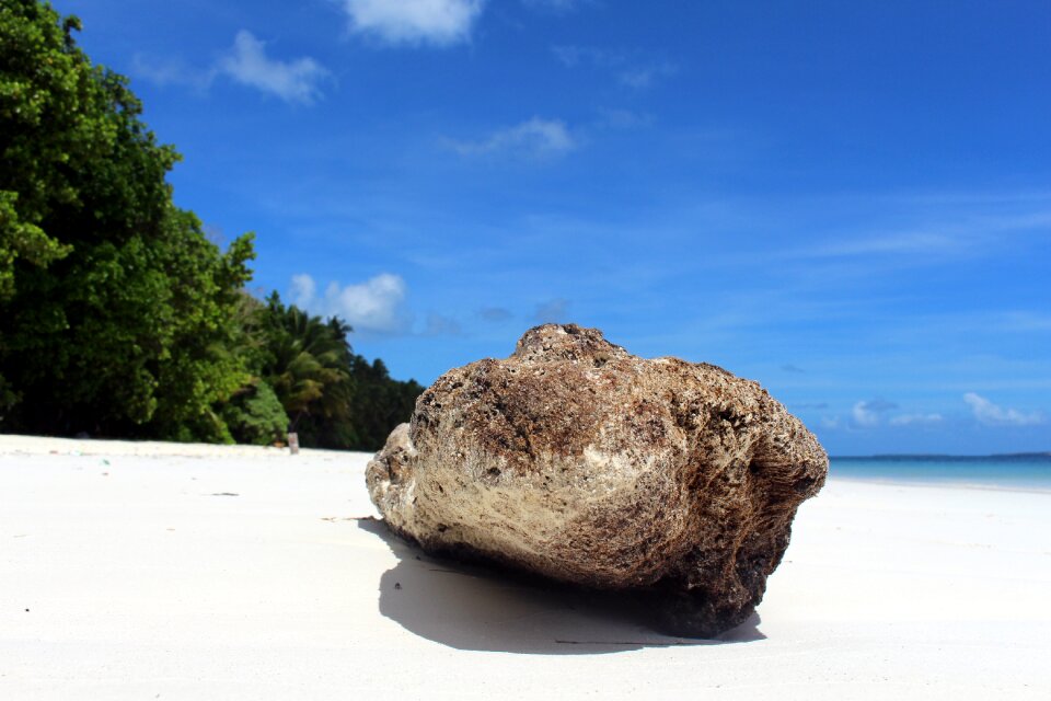 Indonesian view nature tourism