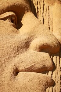 Sand sculpture artwork denmark photo