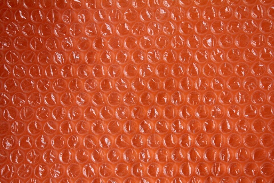 Parcel packing material plastic