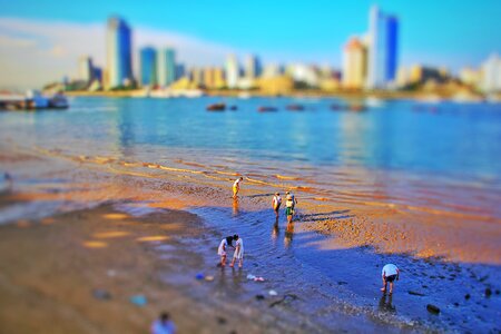 Shift gulangyu island beach