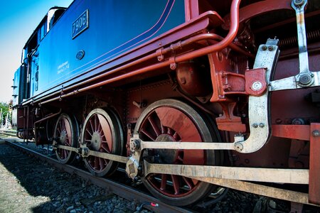 Historically train transport photo