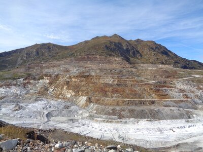 Mountain mine talc photo