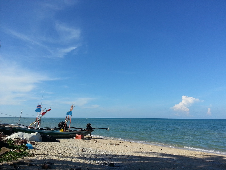 Sea beach seascape