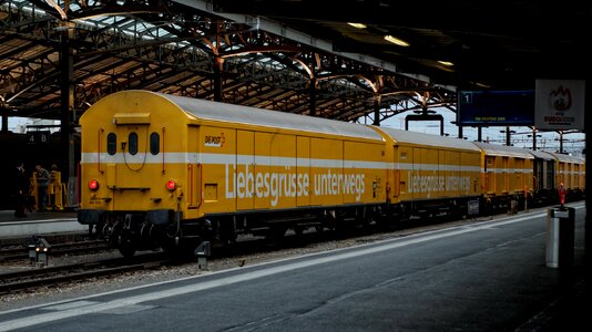 Railway station lausanne switzerland photo