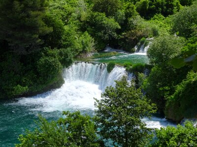 Landscape lake river