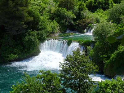 Landscape lake river photo