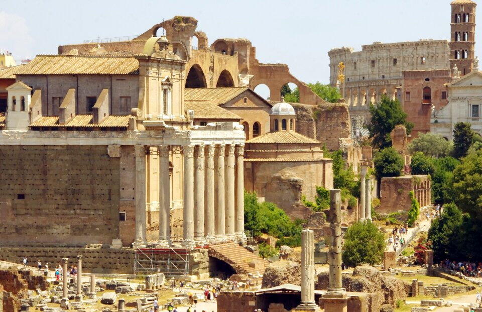 Archaeology romans antique