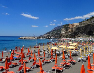 Landscape amalfi coast vacancy photo