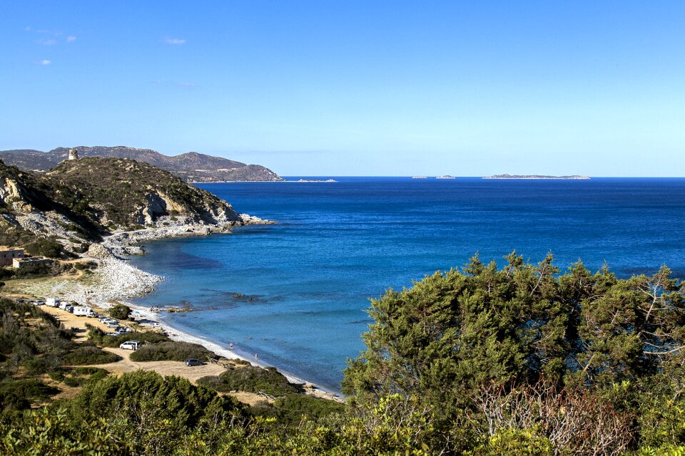 Sea gulf sardinia