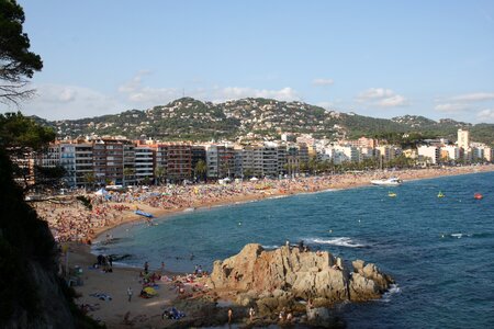 Mediterranean coast beach photo