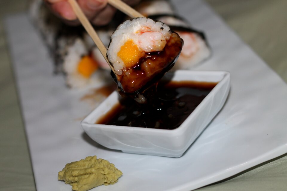 Sushi asian oriental cuisine